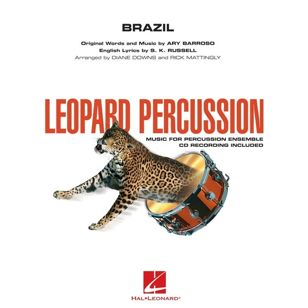 BRAZIL Score + Parts LEOPARD PERCUSSION