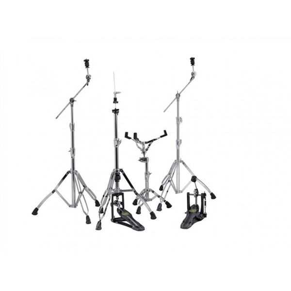 Mapex Armory 800 Chrome Hardware Pack w/ Two Booms, Snare Stand, Hi-Hat Stand and Single Pedal