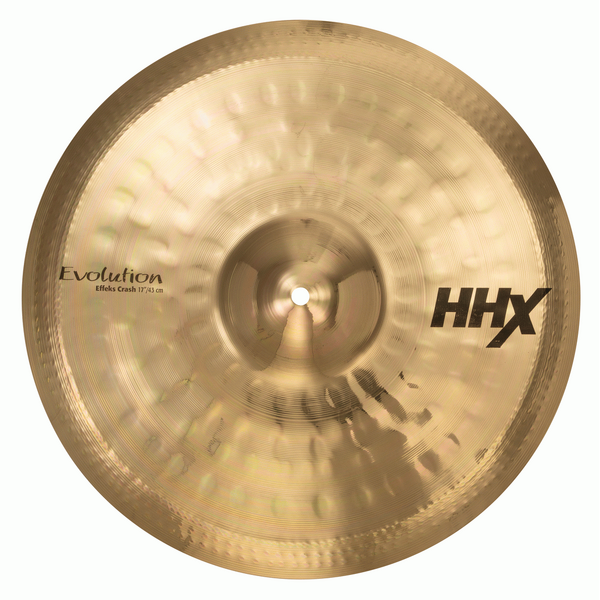 The Sabian 11711XEB HHX 17" EVO Effeks Crash BR - Australis Music Group