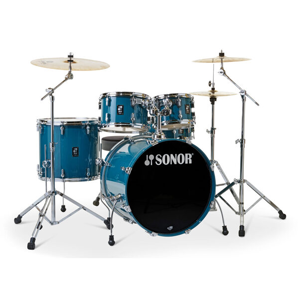 Sonor AQ1 Studio 5 Piece Birch Drum Kit  Caribbean Blue 