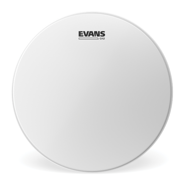 Evans G12 Coated White Drum Head, 12 Inch
