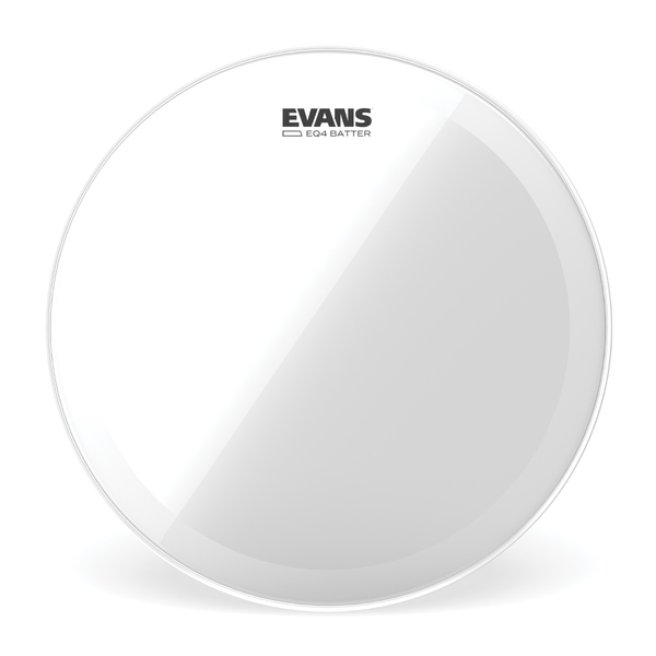 Evans EQ4 Clear Bass Drum Head, 16 Inch