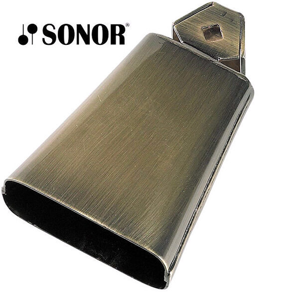 Sonor Latino 4 inch Brass Cowbell with Mounting