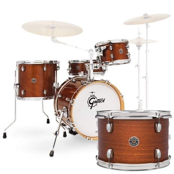 GRETSCH CATALINA CLUB MICRO SERIES SHELL PACK - SATIN WALNUT GLAZE