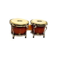 Mano Percussion 7" & 8.5" Natural Skin Bongos in Sunburst Finish