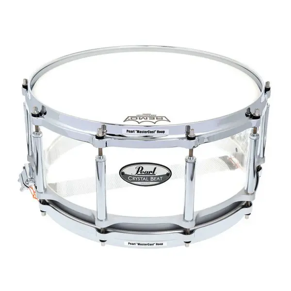 Pearl Crystal Beat 14"x5" Snare  - Ultra Clear 