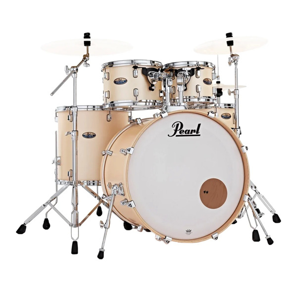 Pearl 22" Decade Maple 5-Piece Fusion Plus Kit with Hardware Pack - Satin Gold Meringue