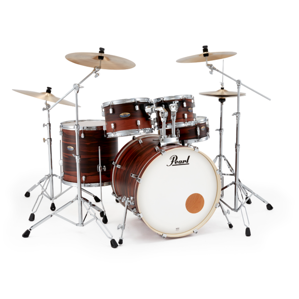 PEARL DECADE MAPLE KIT WITH HARDWARE - MATTE DARK WALNUT