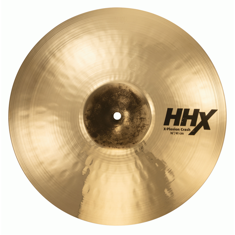 The Sabian 11687XB HHX 16" X-Plosion Crash BR - Australis Music Group