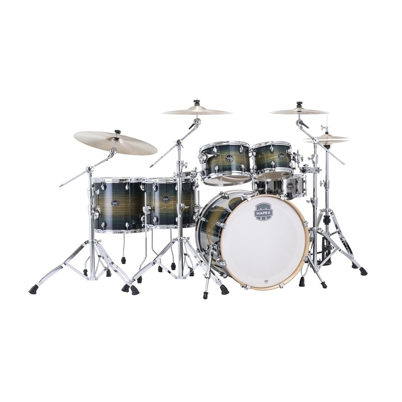 Mapex Armory 6pc Drum Kit Shell Pack - Rainforest Burst