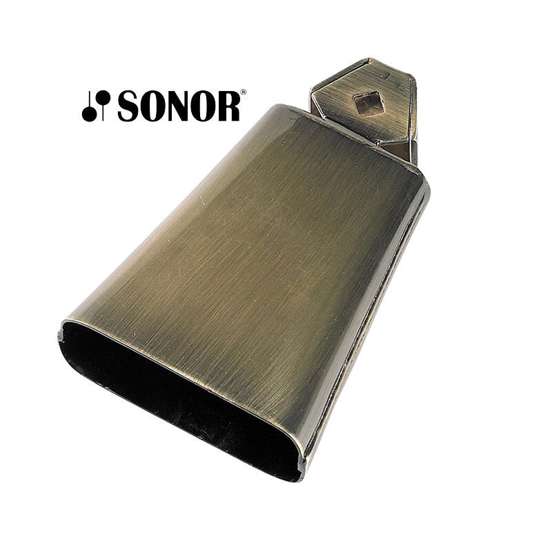 Sonor Latino 4 inch Brass Cowbell with Mounting