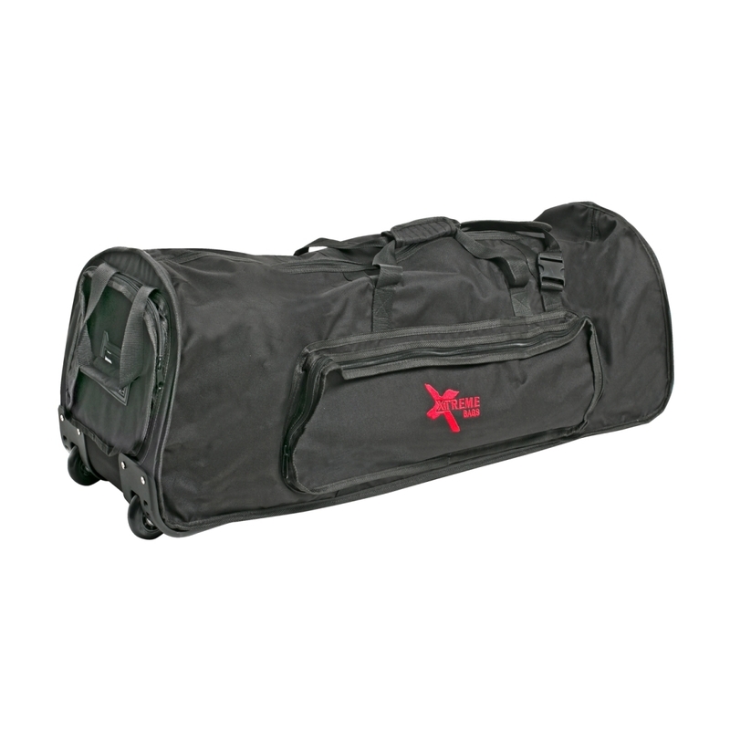 Just Percussion Branded 38" Hardware Bag w/ Wheels