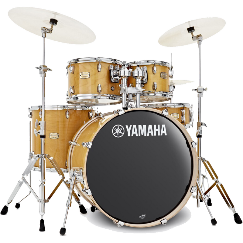 Yamaha Stage Custom EURO Drum Kit w/Hardware - Natural Wood