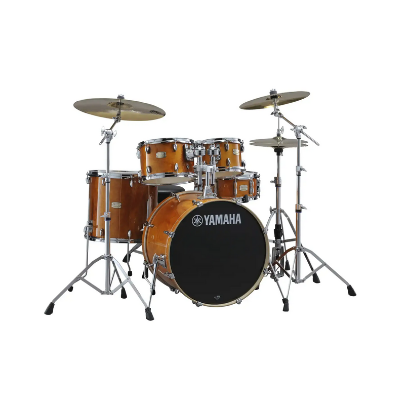 Yamaha Stage Custom Birch 5-Piece Fusion Drum Kit Honey Amber w/700 Series Hardware