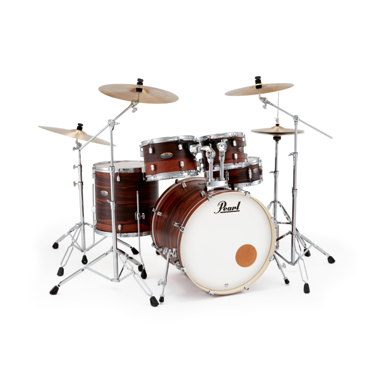 PEARL DECADE MAPLE KIT WITH HARDWARE - MATTE DARK WALNUT