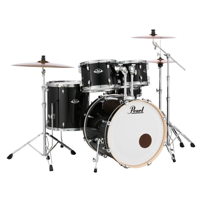 Pearl Export 22" 5pc Fusion Drum Kit - Jet Black