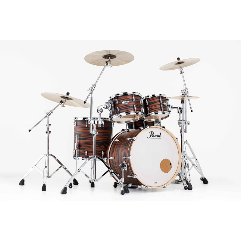 Pearl Professional PMX 22″ 4-Piece Shell Pack – Matte Mocha Swirl