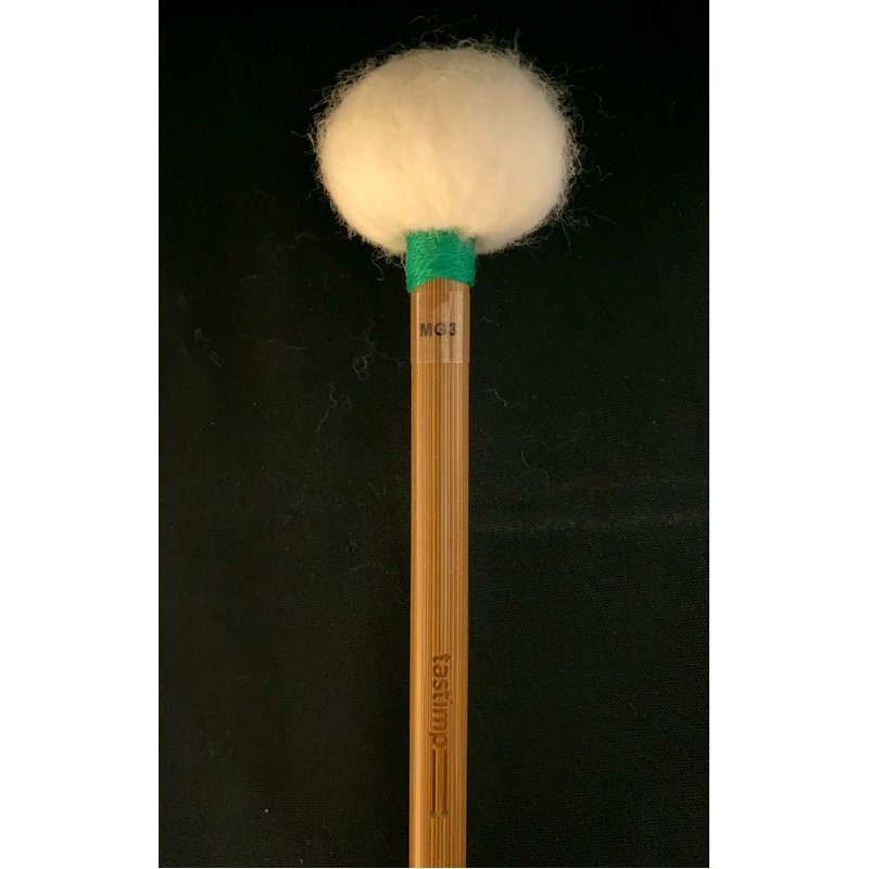 TASTIMP MG3 Timpani Mallets - Green (Medium+Soft)